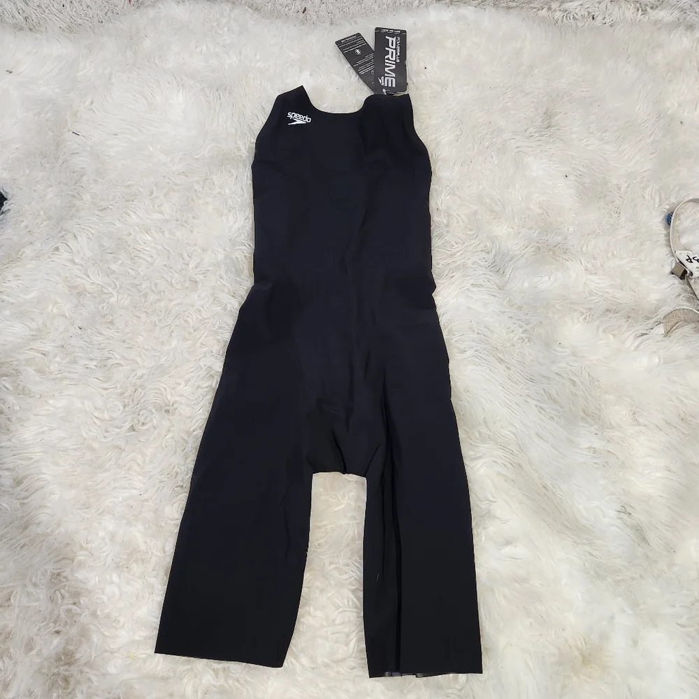 Speedo 2 NWT Race Day Ready Power Plus Kneeskin Size 20 Blue And Black